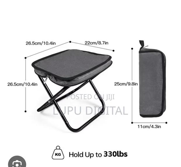 Portable Foldable Stool In Bag - thumbnail 4