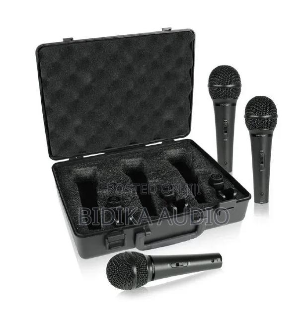 Behringer Ultravoice Xm1800s Set of 3 Dynamic Cardioid Vocal
