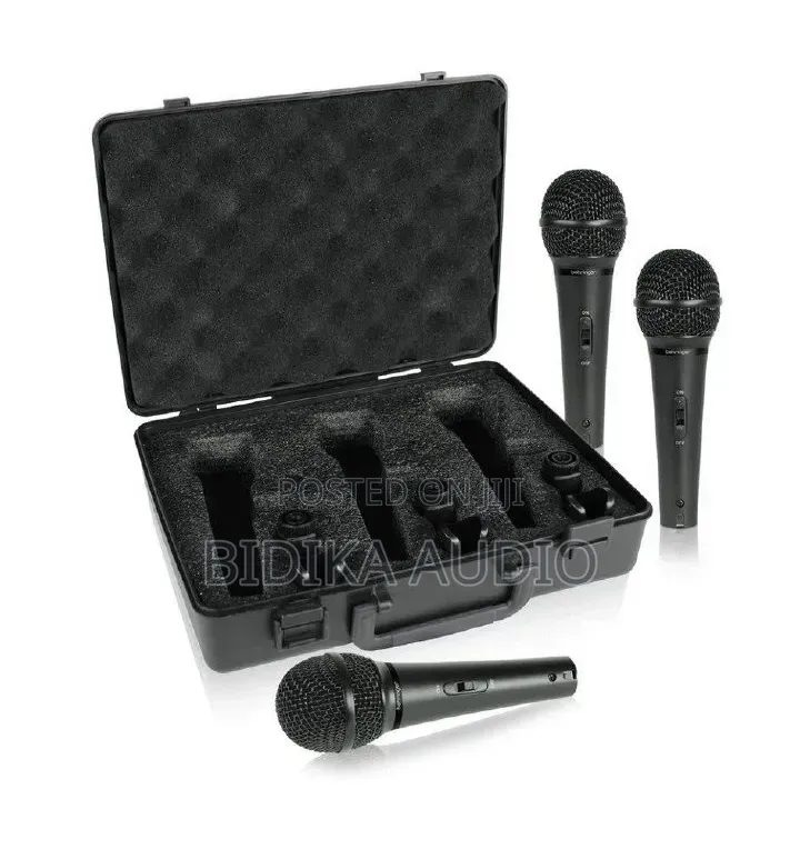Behringer Ultravoice Xm1800s Set of 3 Dynamic Cardioid Vocal