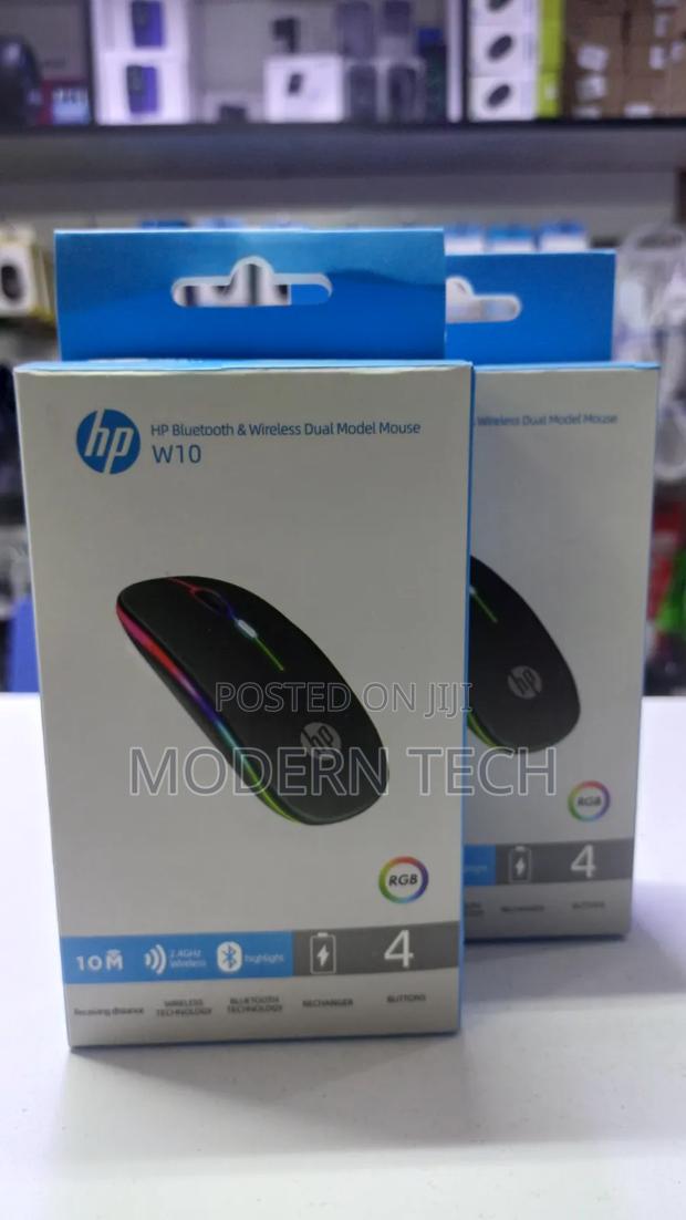 Original Hp W10 Wireless Bluetooth Mouse Black