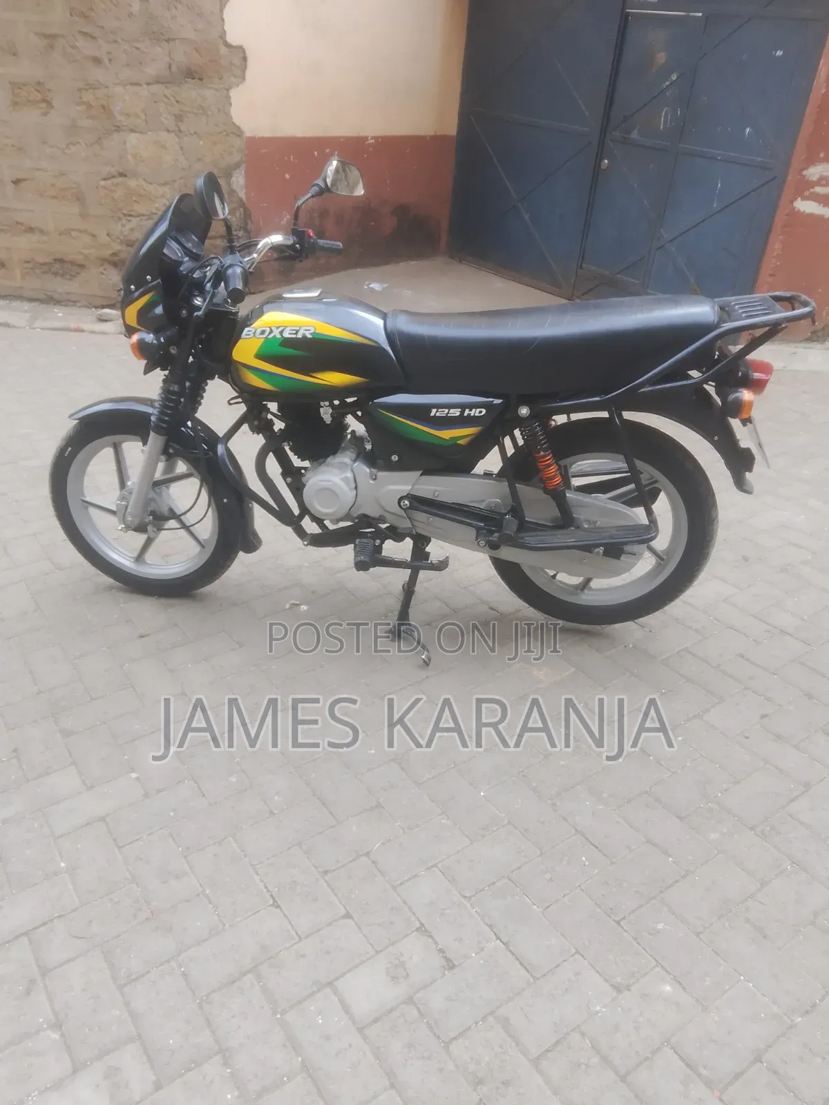 Bajaj Boxer 125 2026 Black