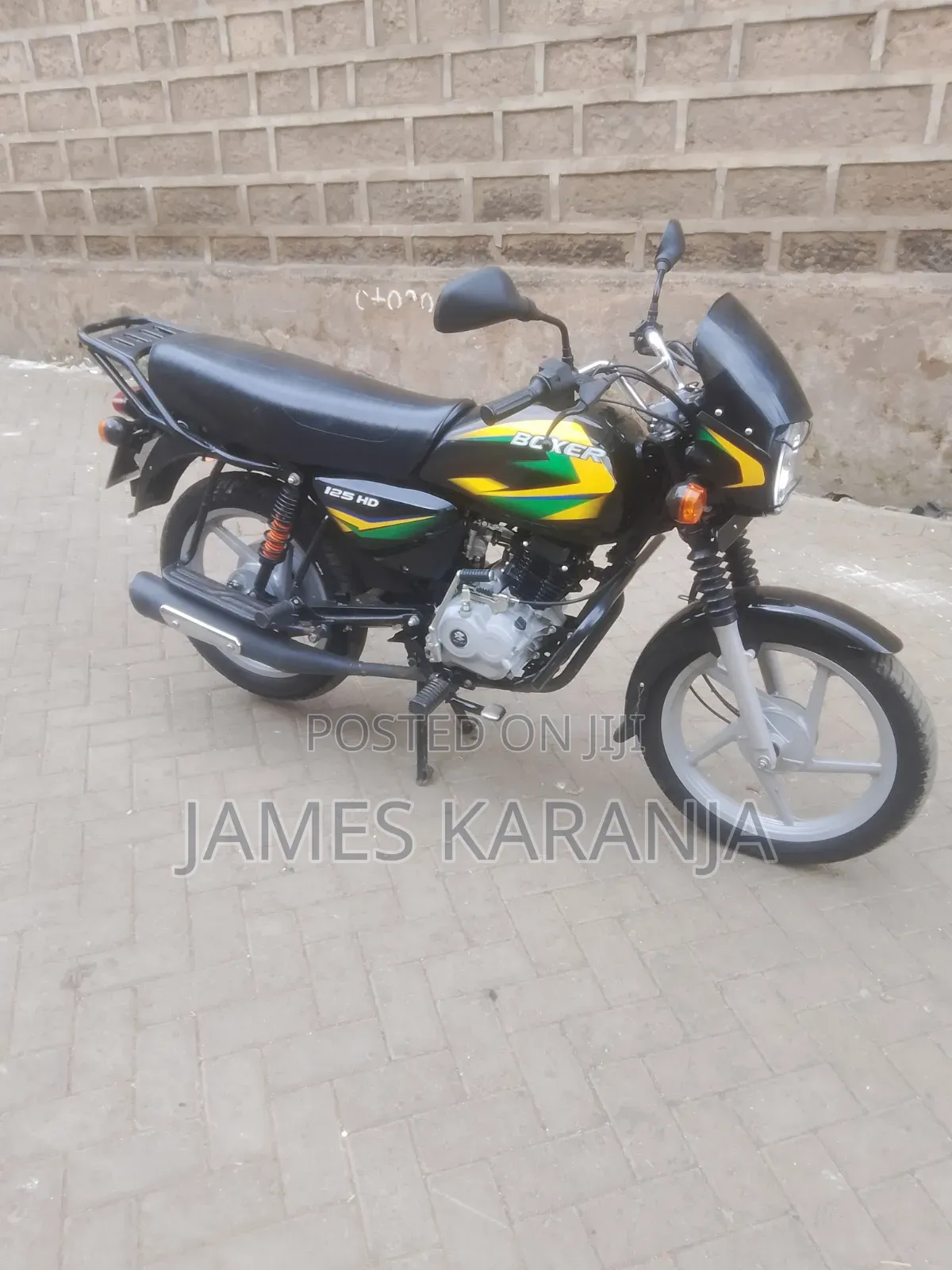 Bajaj Boxer 125 2026 Black