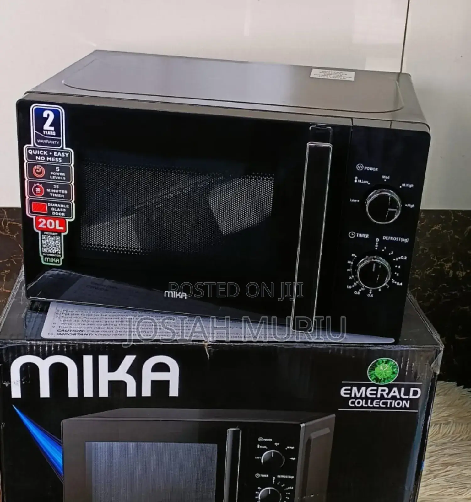 20 Litres Mika Manual Microwave