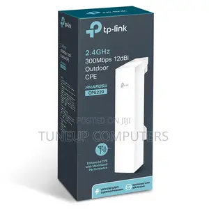 Tp-Link 2.4ghz 300mbps 12dbi Outdoor Cpe - Tl-Cpe220