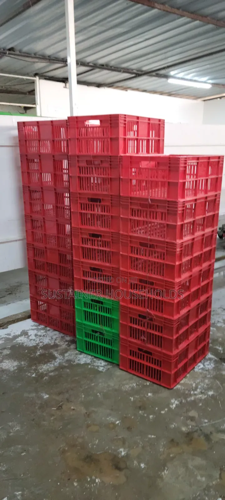 Bulky Plastic Crates