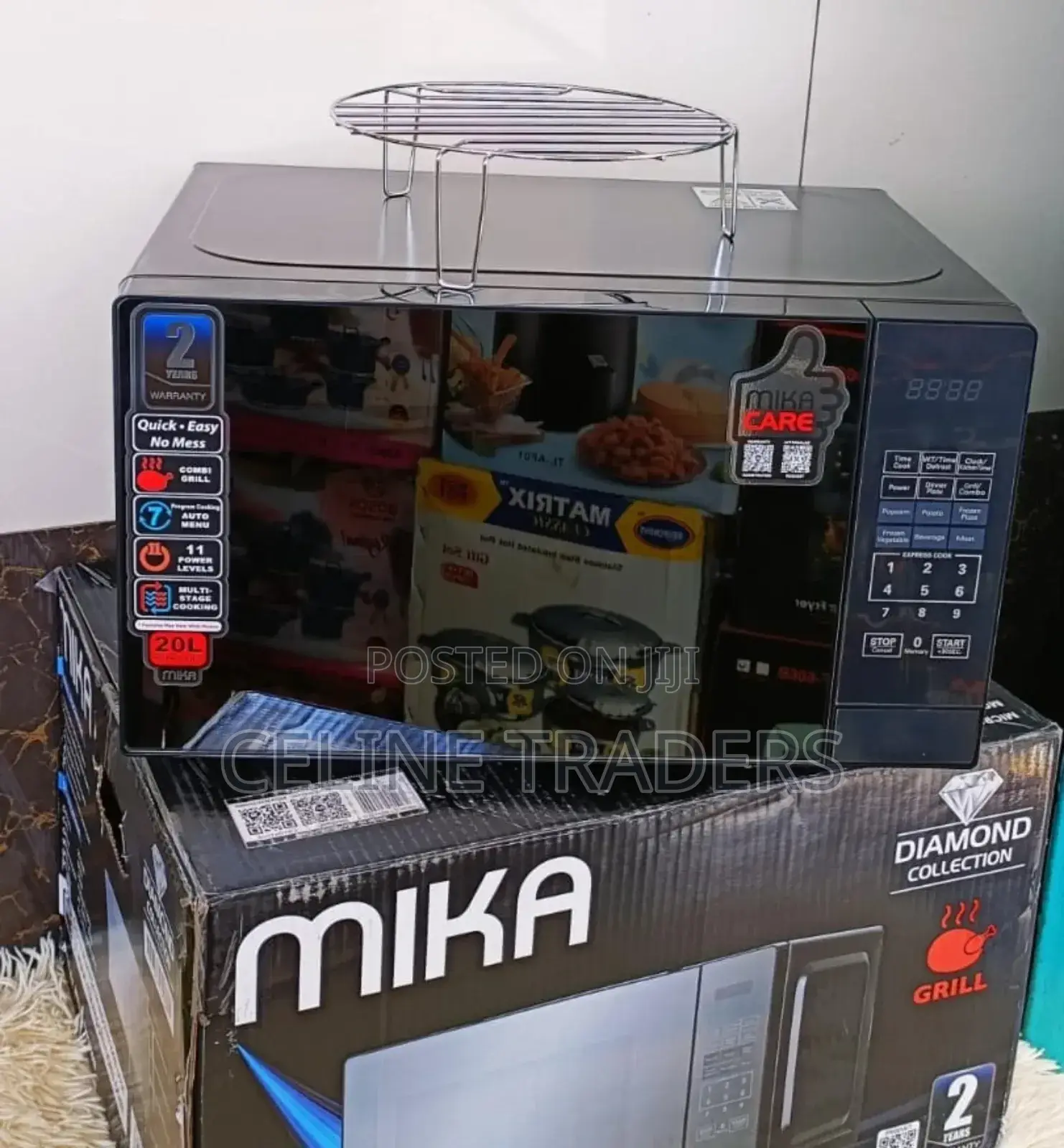 Mika Microwave 20l Glass Finish