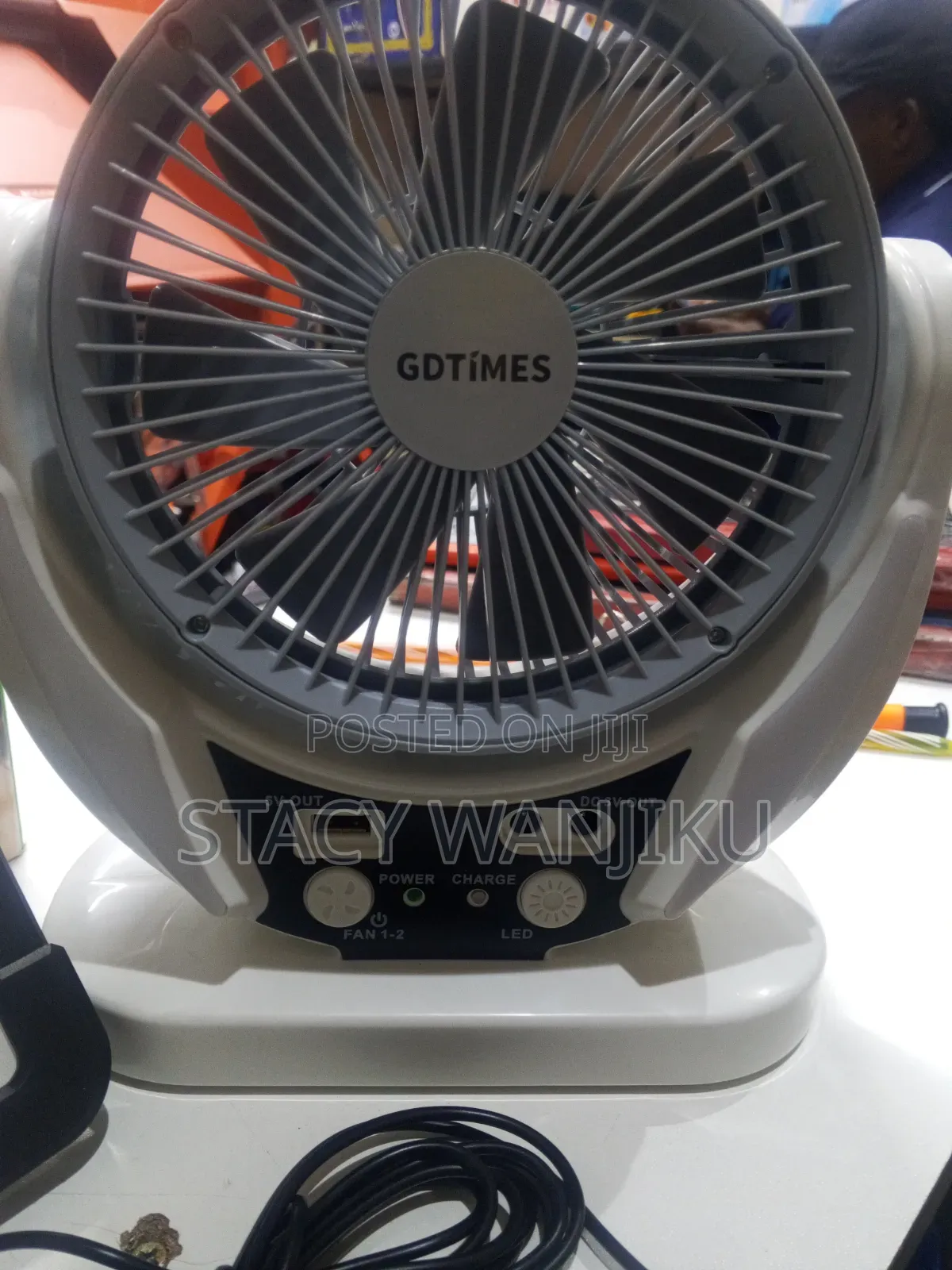 6 " Rechargeable Fan / High Quality 3.7v Fan