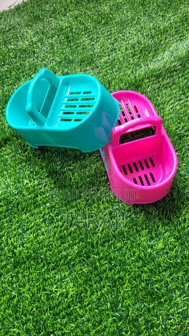 Kenpoly Travel Home Soap Dish Set – Double Layer With Drainer - thumbnail 3