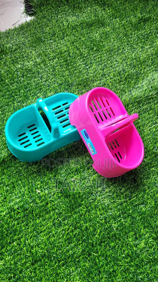 Kenpoly Travel Home Soap Dish Set – Double Layer With Drainer - thumbnail 6