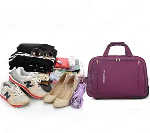 Rolling Suitcase Travel Bag