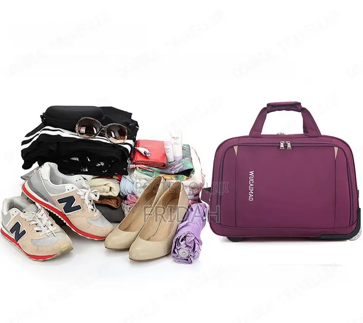 Rolling Suitcase Travel Bag