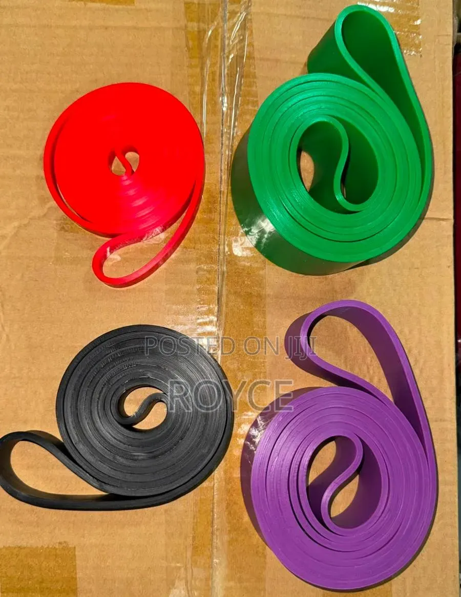 4pcs Resistance Loop Bands- Powerlifting Exercise Bands