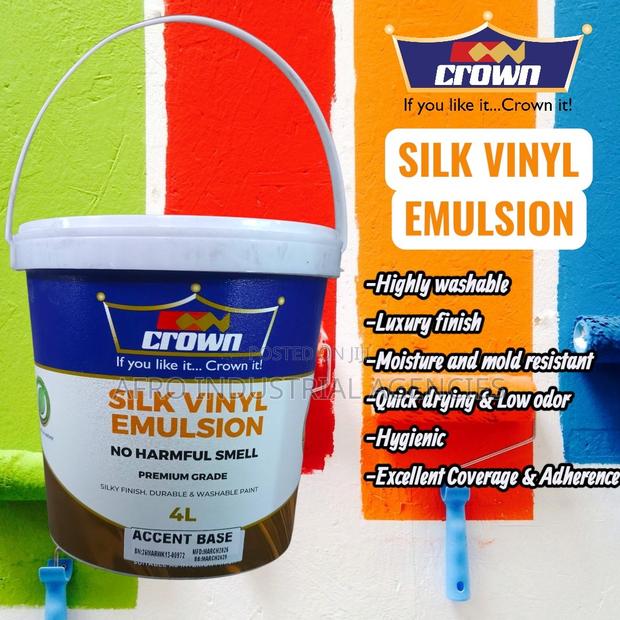 Crown Vinyl Silk 4 LTR