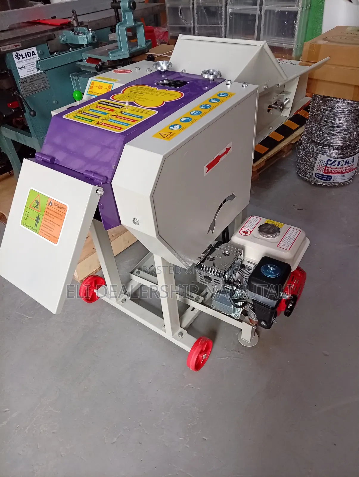 Heavy-Duty Grass Cutter and Feed Chopper Machine 7.5hp