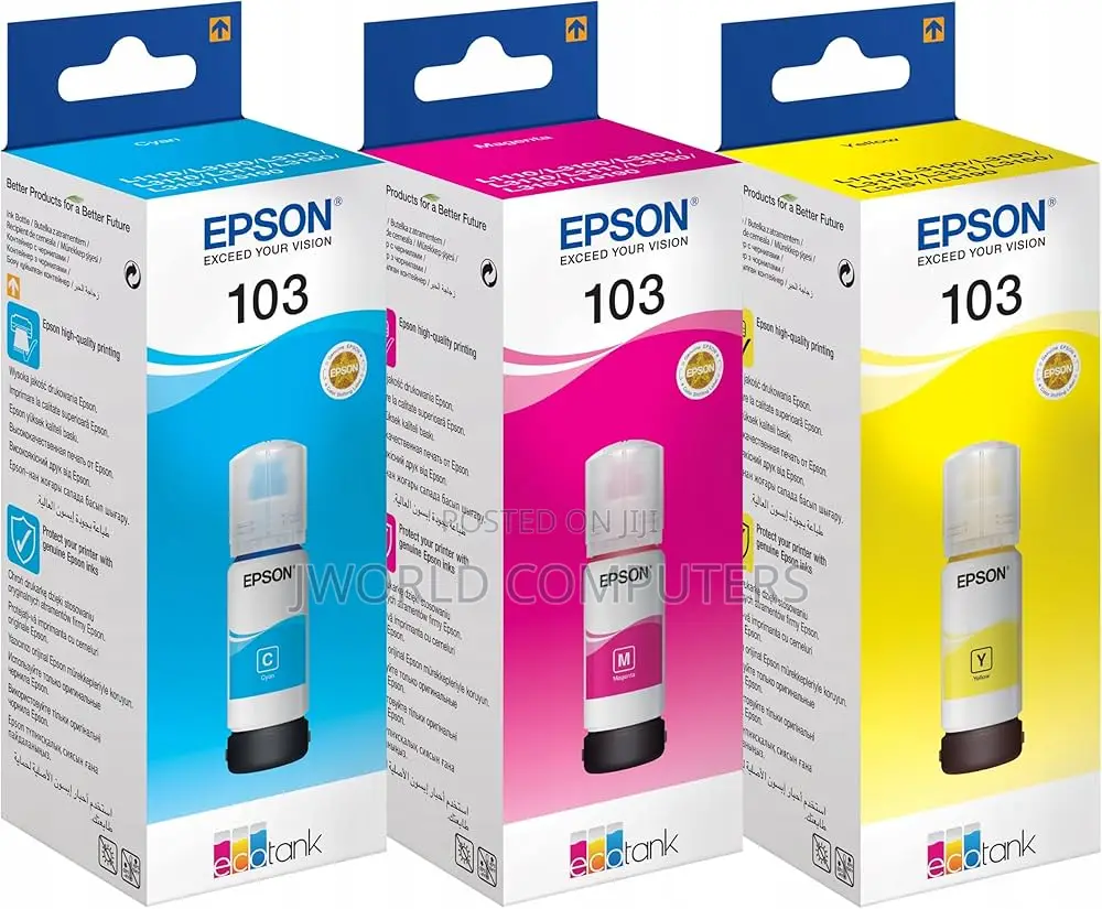 Ink Cart Epson 103 Cyan