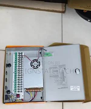 Cctv Dc Power Box Supply Output Ac To Dc 12v 20a Closed