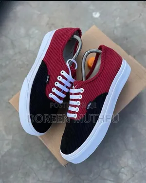 Corduroy Vans Sneakers - Classic Casual Skate Shoes (37–45)