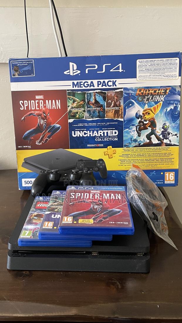 Ps4 500gb + 3 Games + 1 Controller - thumbnail 2