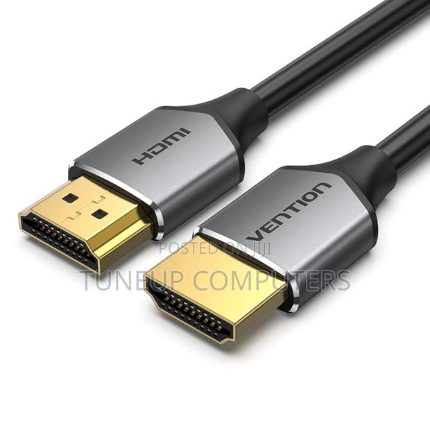Vention Flat Hdmi Cable Black - thumbnail 4