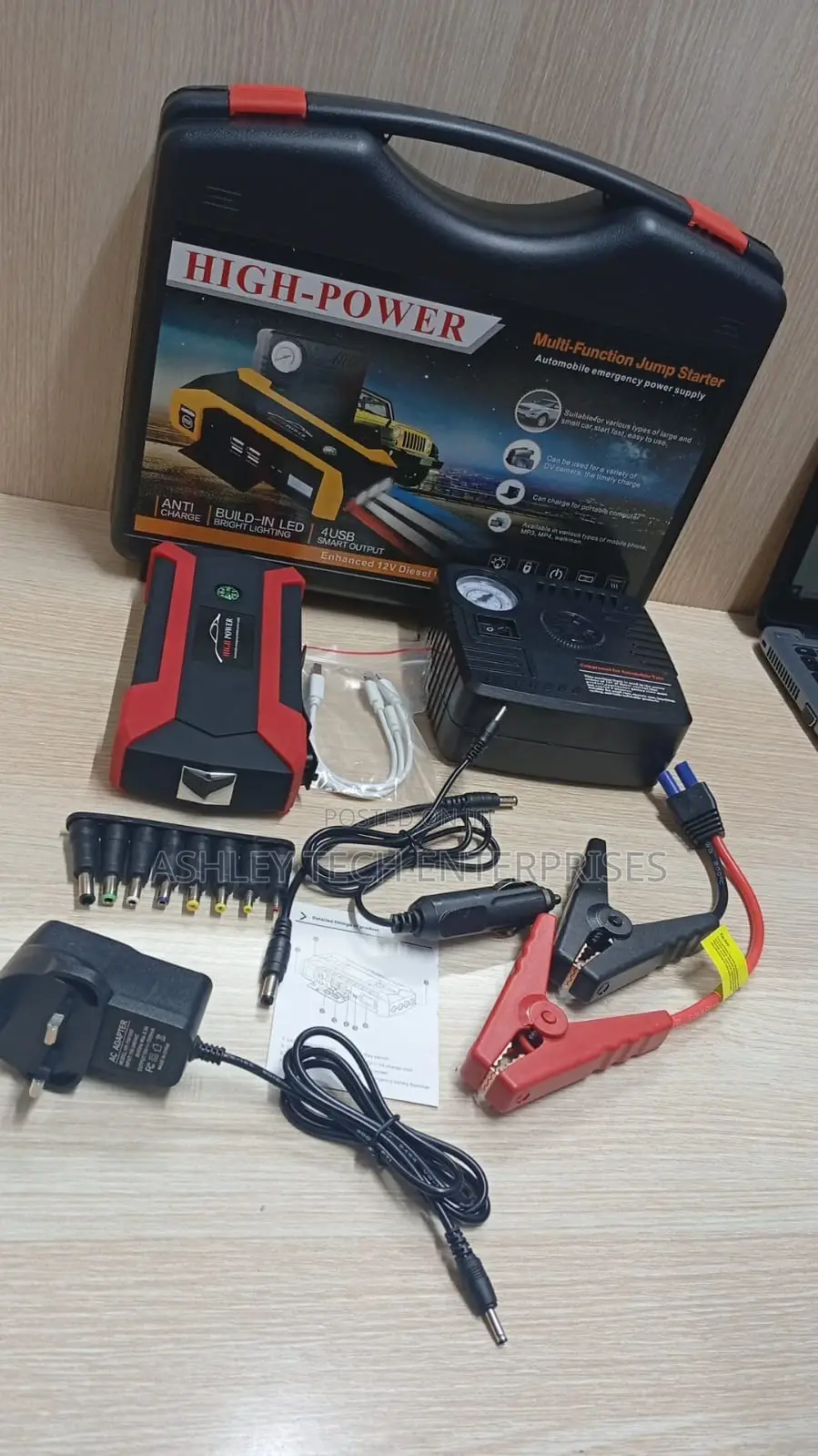 High-Performance Multi-Function Car Jump Starter