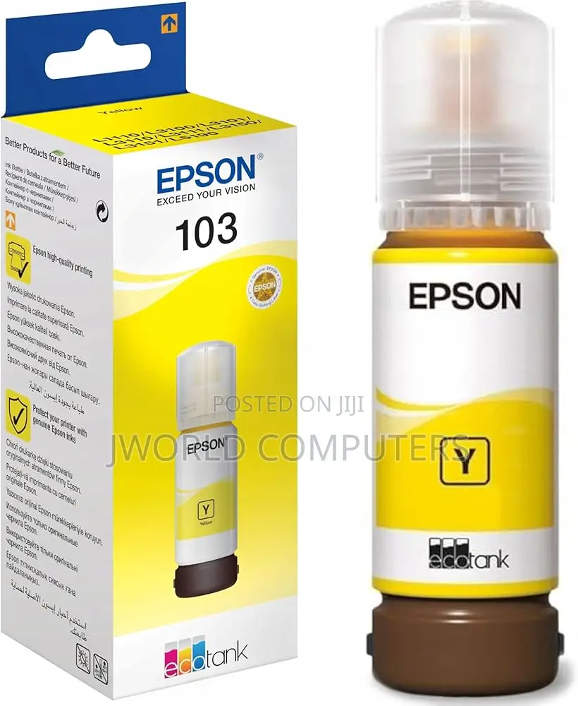 Ink Cart Epson 103 Yellow