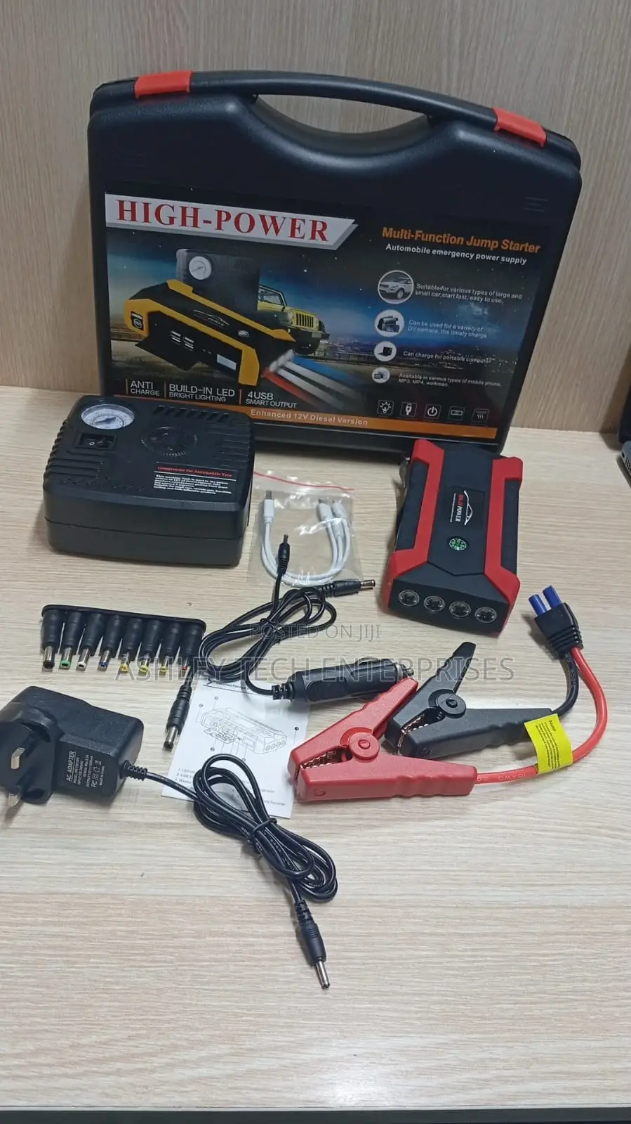 Professional Multi-Function Powermax Pro Booster Starter Battery