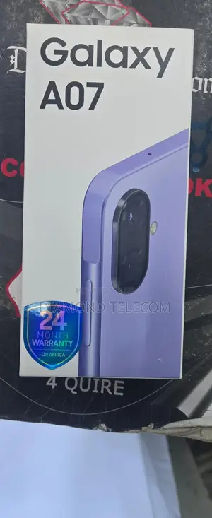 New Samsung Galaxy A07 128 GB Black