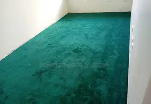 Sage Green Saxony Fitted Carpet