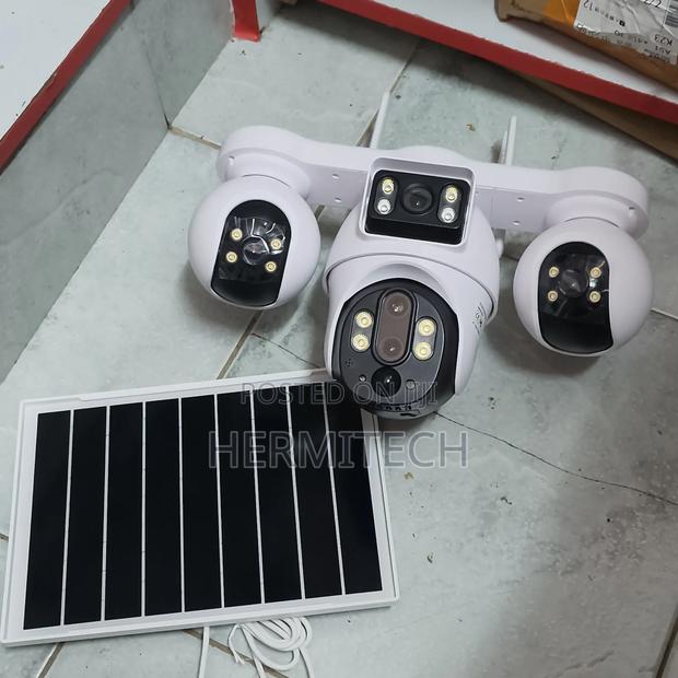 5lens CCTV Cameras Outdoor Surveillance Camera Outdoor 4g Solar CCTV
