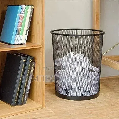Metallic Mesh Bust Bin