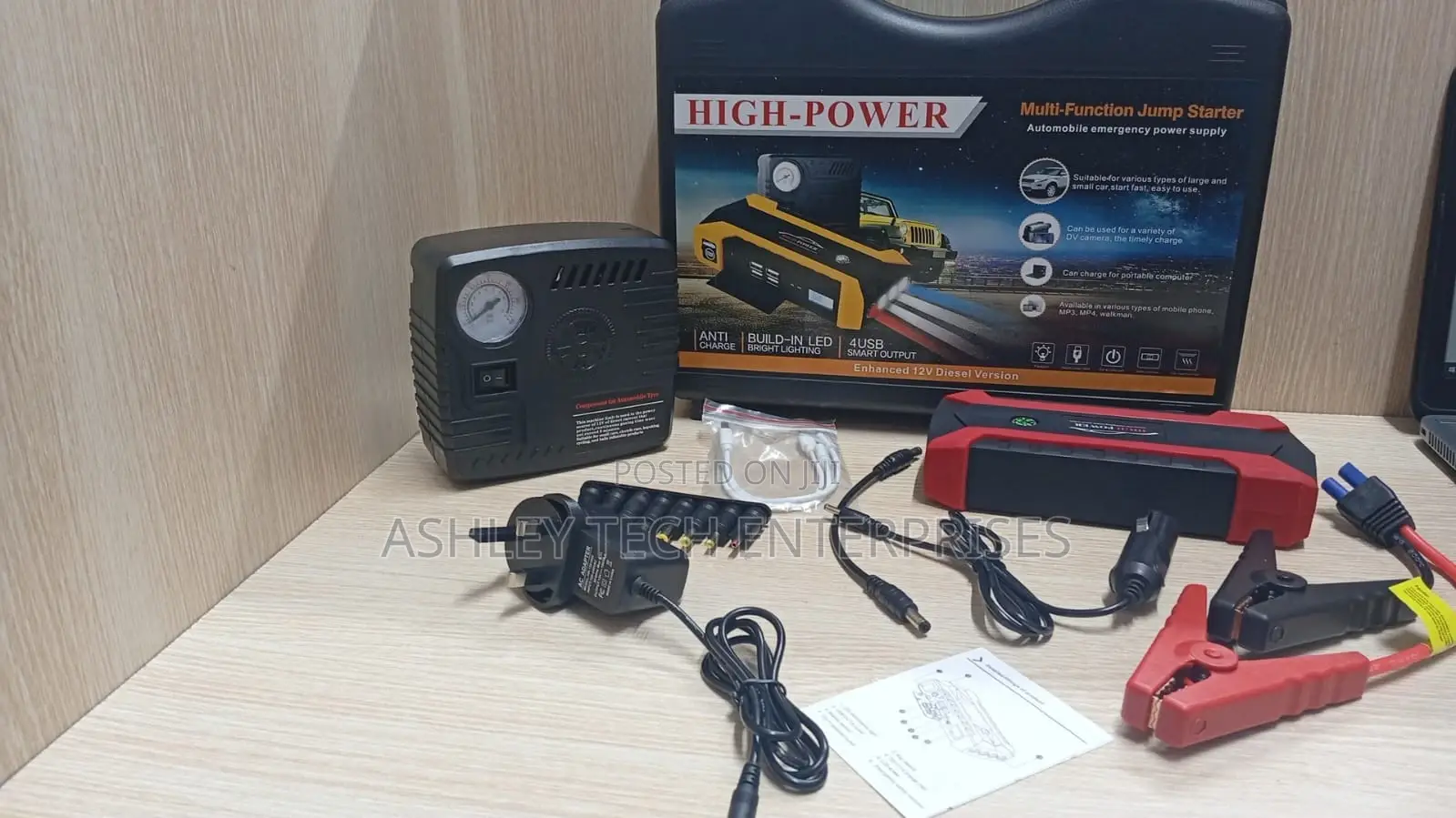 Smart Multi-Function Car Powermax Pro Jump Battery Starter