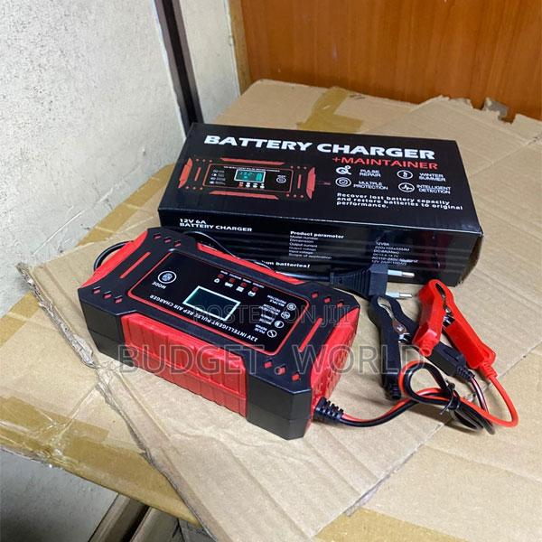 . 12v 6a Smart Battery Charger – Automatic Car Battery Maintainer Tr