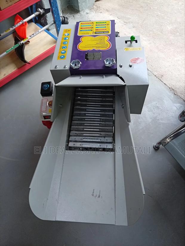 Commercial High Speed Chaff Cutter With Automatic Feed Conveyor/7.5hp