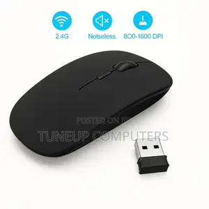 Wireless Silent Mouse S1000 Black - 3cy46pa