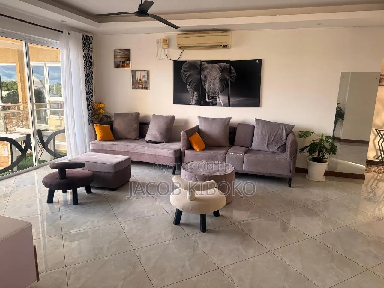 Furnished Studio Apartment in 2Nd Avenue, Nyali Mkomani for rent