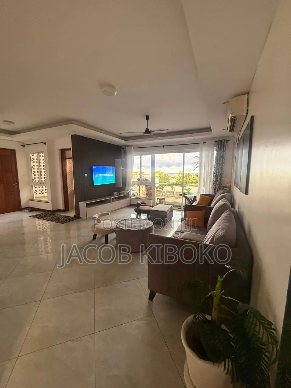 Furnished Studio Apartment in 2Nd Avenue, Nyali Mkomani for rent