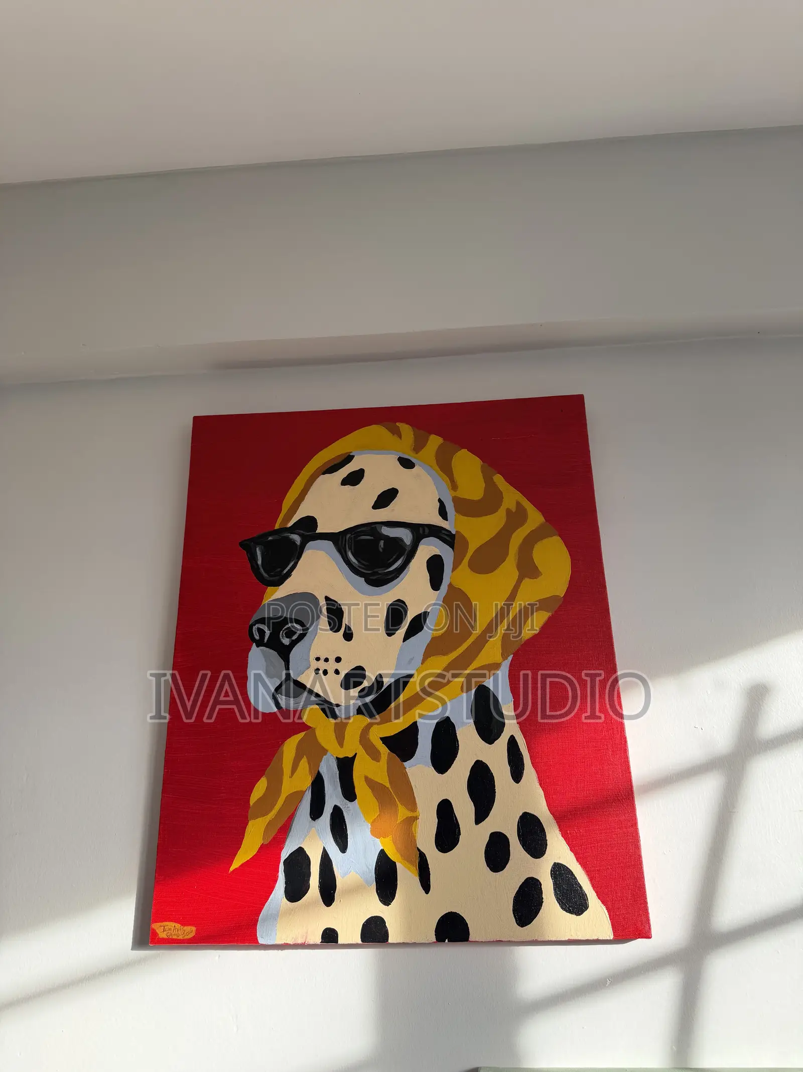 Dalmatian Stylish Dog -Original Painting
