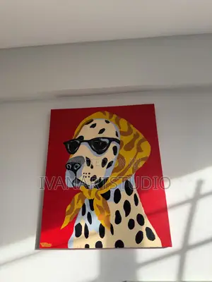 Dalmatian Stylish Dog -Original Painting