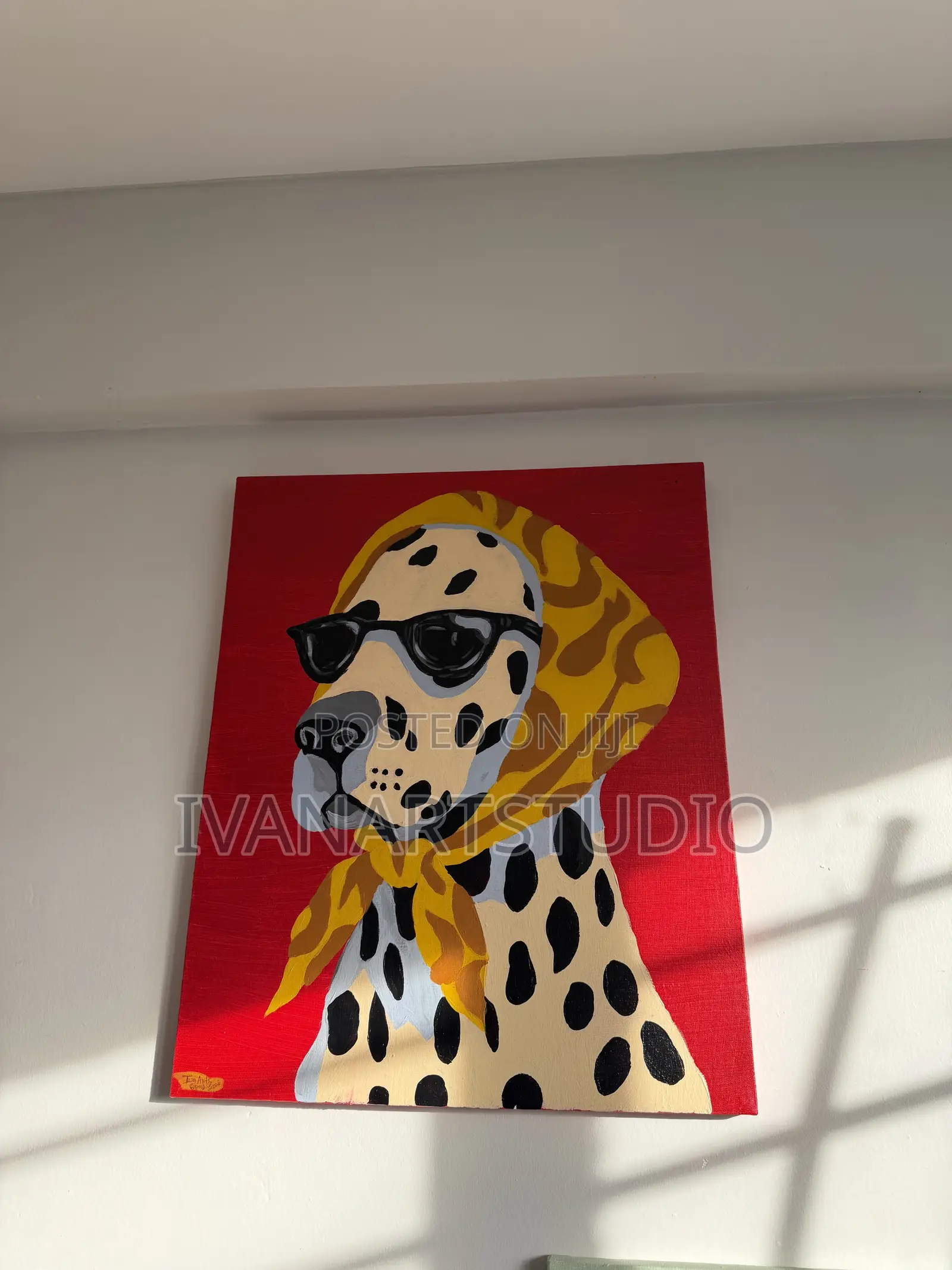 Dalmatian Stylish Dog -Original Painting