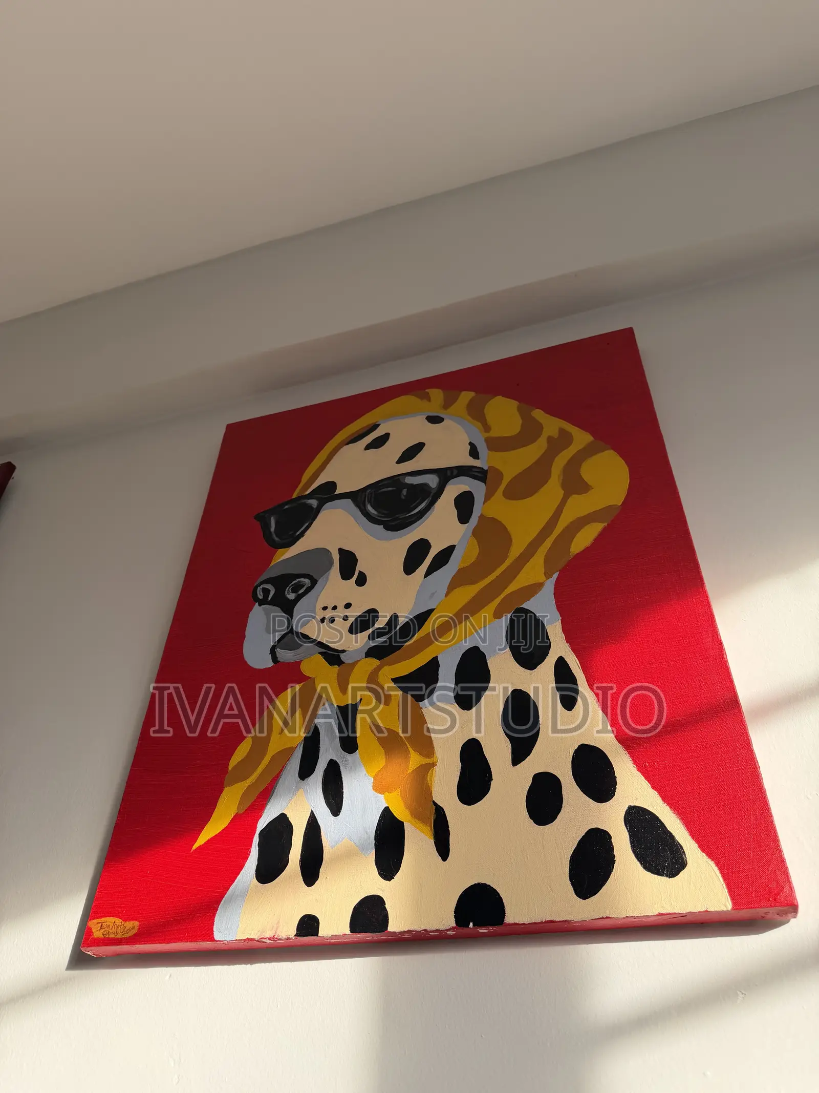 Dalmatian Stylish Dog -Original Painting
