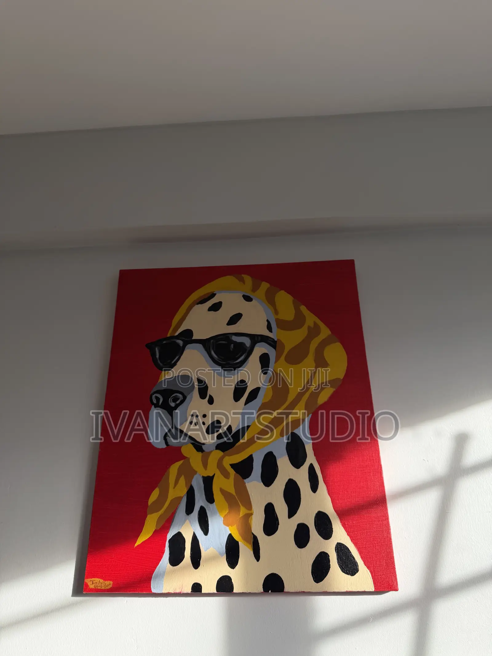 Dalmatian Stylish Dog -Original Painting