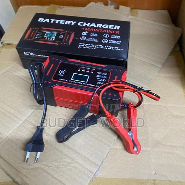 . Intelligent Car Battery Charger 12v 6a – Safe Charging With Multiple
