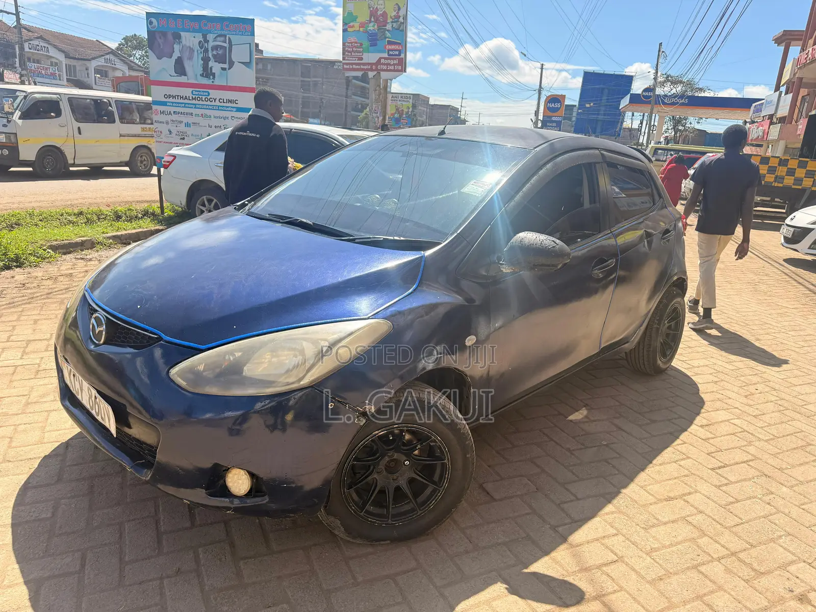 Mazda Demio 2013 Blue