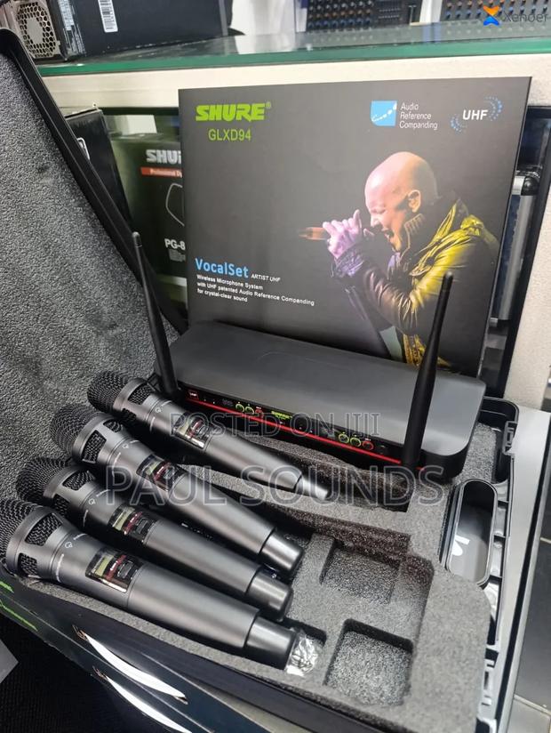 Shure Glxd94 Vocalset Artist Uhf Wireless Microphone System