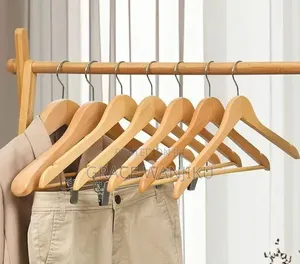 Wooden Hangers Set of 5pcs or 10pcs