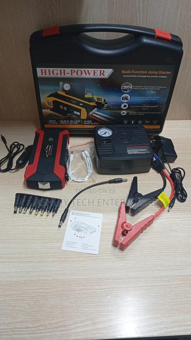 Reliable Multi-Function Auto Powermax Pro Jump Starter Kit - main view