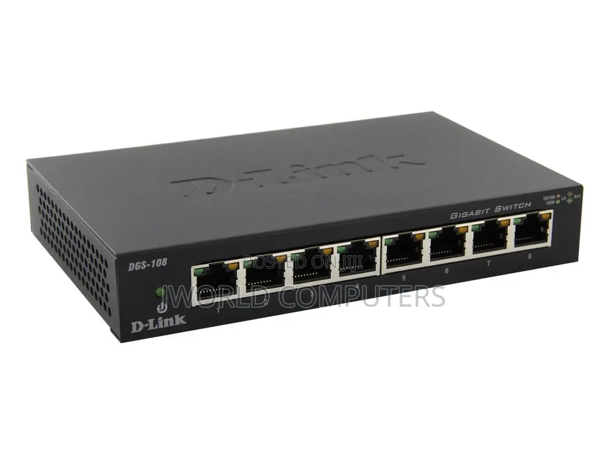 D-Link 6-Port Gigabit Poe Switch With 4 Long Reach Poe Ports