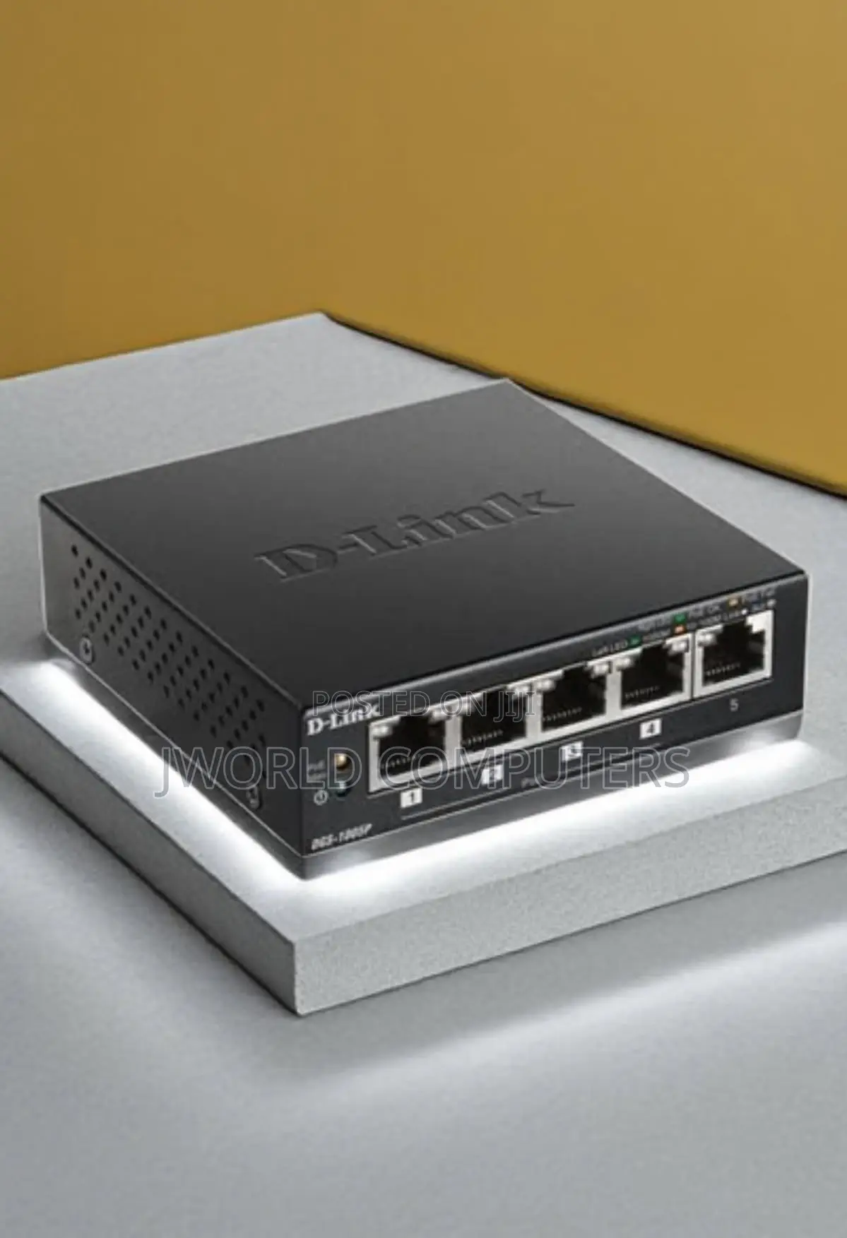 D-Link 6-Port Gigabit Poe Switch With 4 Long Reach Poe Ports
