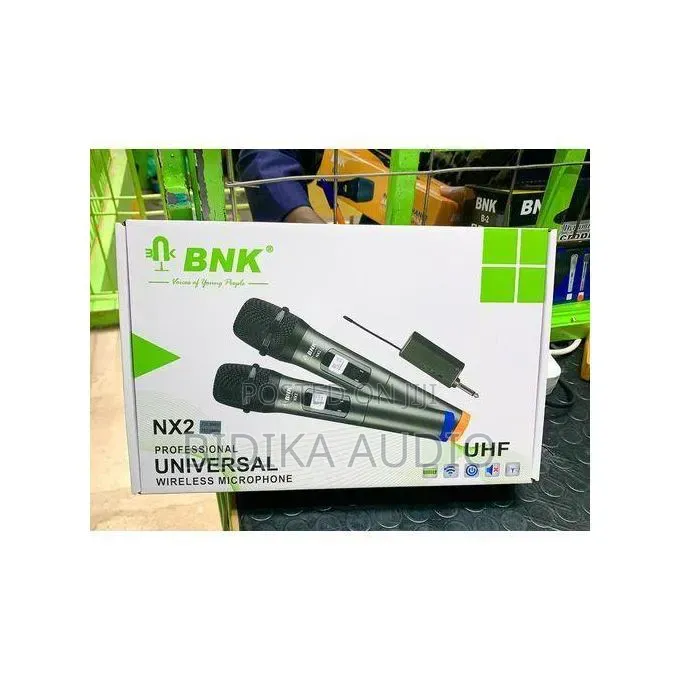 BNK Nx2 Professional Universal 2 Set of Digital Wireless Microphone