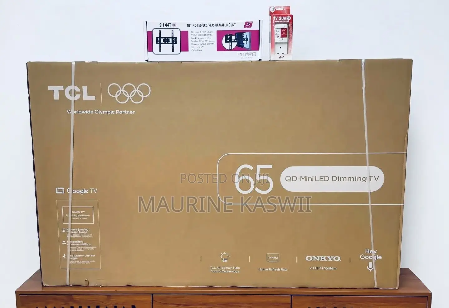 TCL 65” P8l Qd-Miniled Dimming Tv